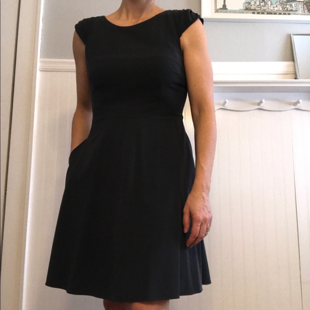 Marc New York gray pocket dress
